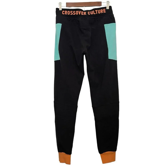 Crossover Culture Jogger Sweatpants Drawstring Y2K Grunge Athletic Skater - Picture 2 of 8